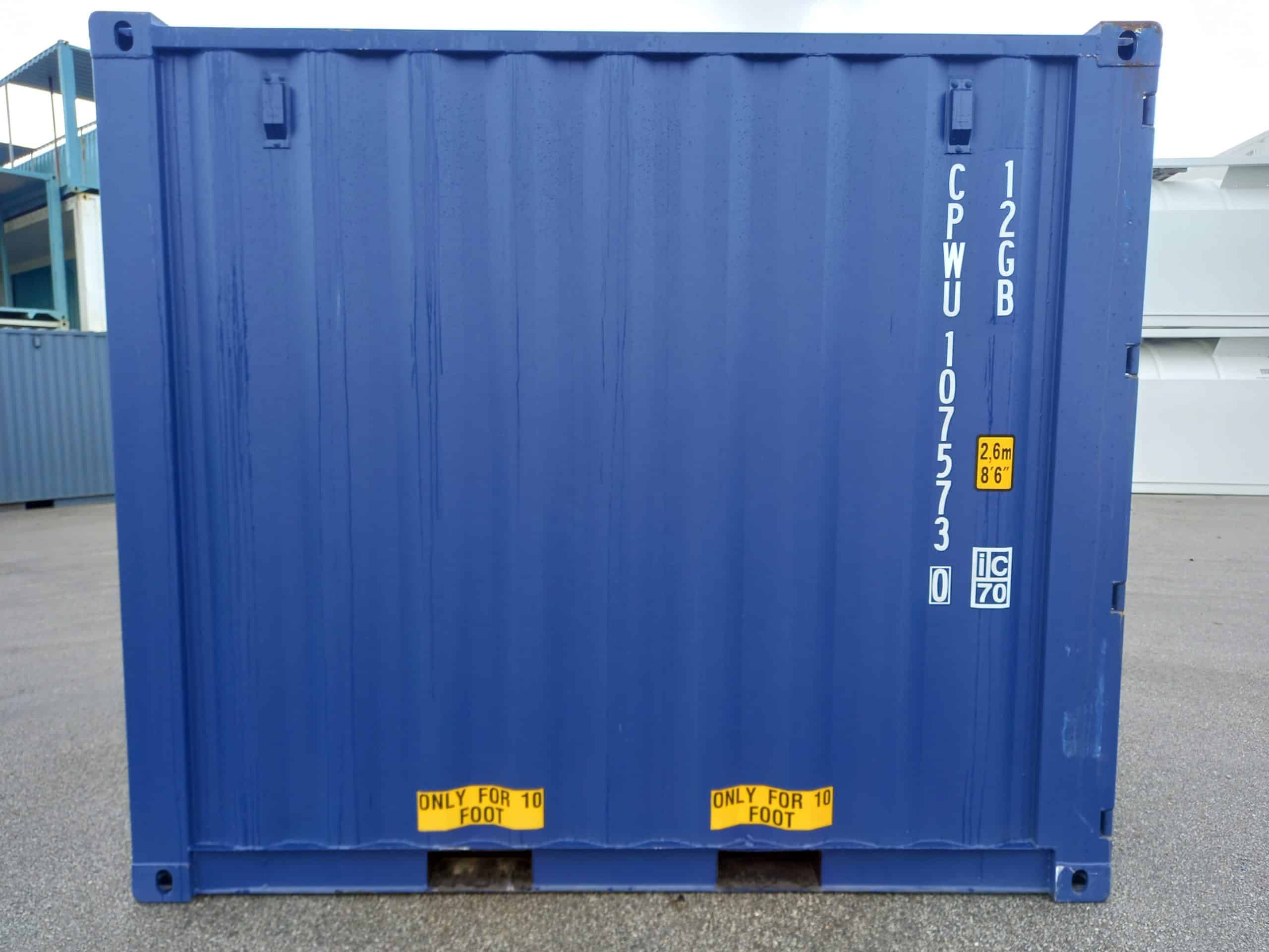 conteneur de 10 pieds RAL 5013