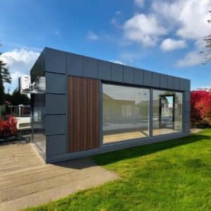 bâtiment préfabriqué avec isolation RE2020