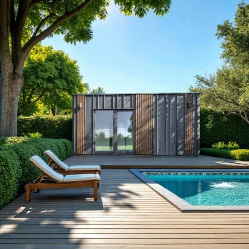pool house 20m2