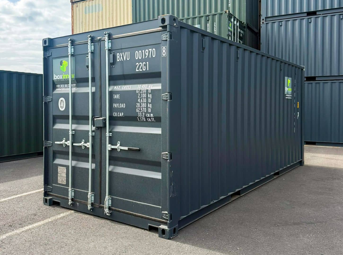 Container Marseille disponible à l’achat ou à la location chez Box’Innov